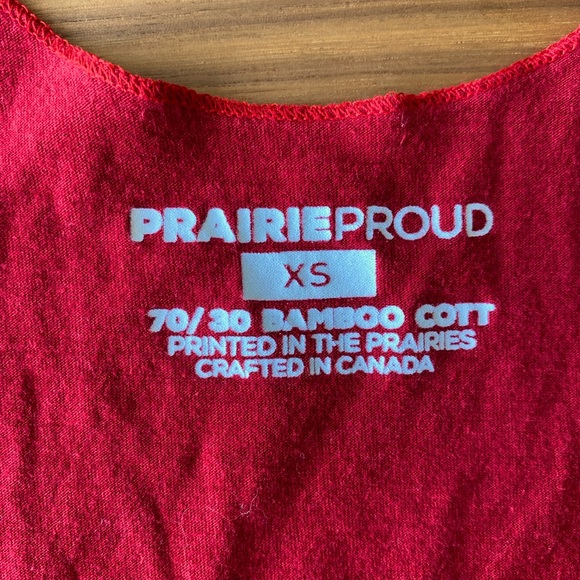 Prairie Proud Canada Maple Leaf Red Tank Top - Picture 3 of 5